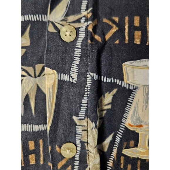 Batik Bay Hawaiian Shirt Beer Button Up Size L - Picture 5 of 8